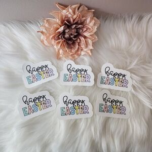 Happy Easter Stickers Easter Basket Gifts